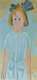 Портрет моей двоюродной сестры. Анна Мария Доменеч 1923 Портрет моей двоюродной сестры. Анна Мария Доменеч 1923